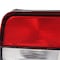 Spec-D Tuning 96-00 Honda Civic Tail Lights Red Clear Lens Coupe Model LT-CV962RPW-RS - alternate 2